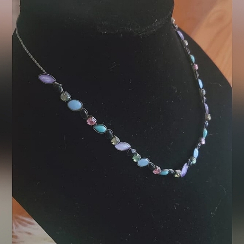 Beauty Crystal Pearl Necklace. 🌴